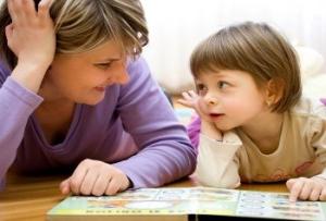 Hur kommunicerar du med en förskolebarn?