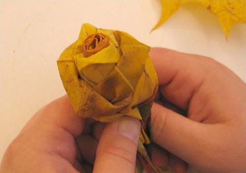 Hur man gör vackra höstbuketter med egna händer i form av eleganta rosor? genomgång