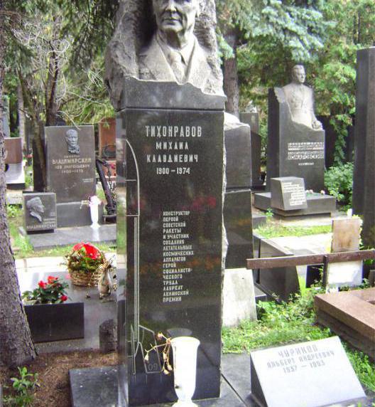 Tikhonravov Mikhail Klavdievich: liv och biografi