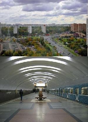 Metro Kantemirovskoe ... Har du varit? Nej? Var säker på att besöka!
