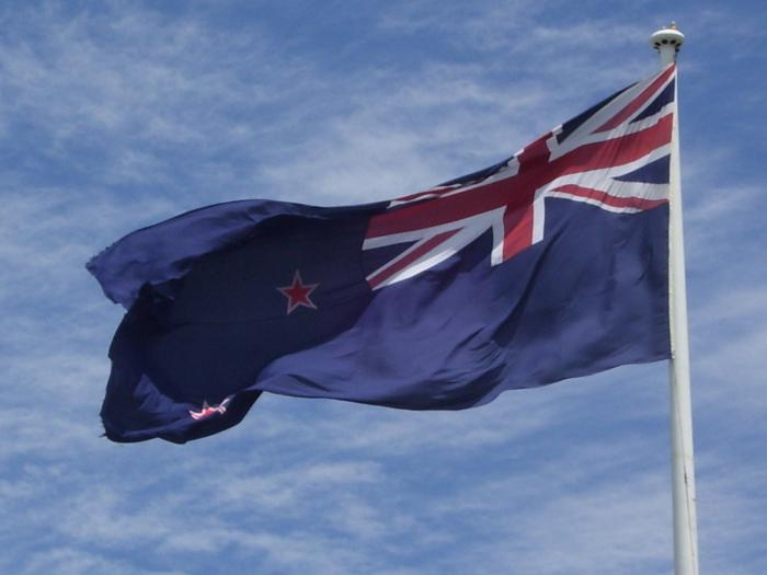 Vapensköld, hymn och flagga i Nya Zeeland