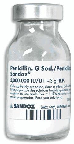 penicillin från syfilis